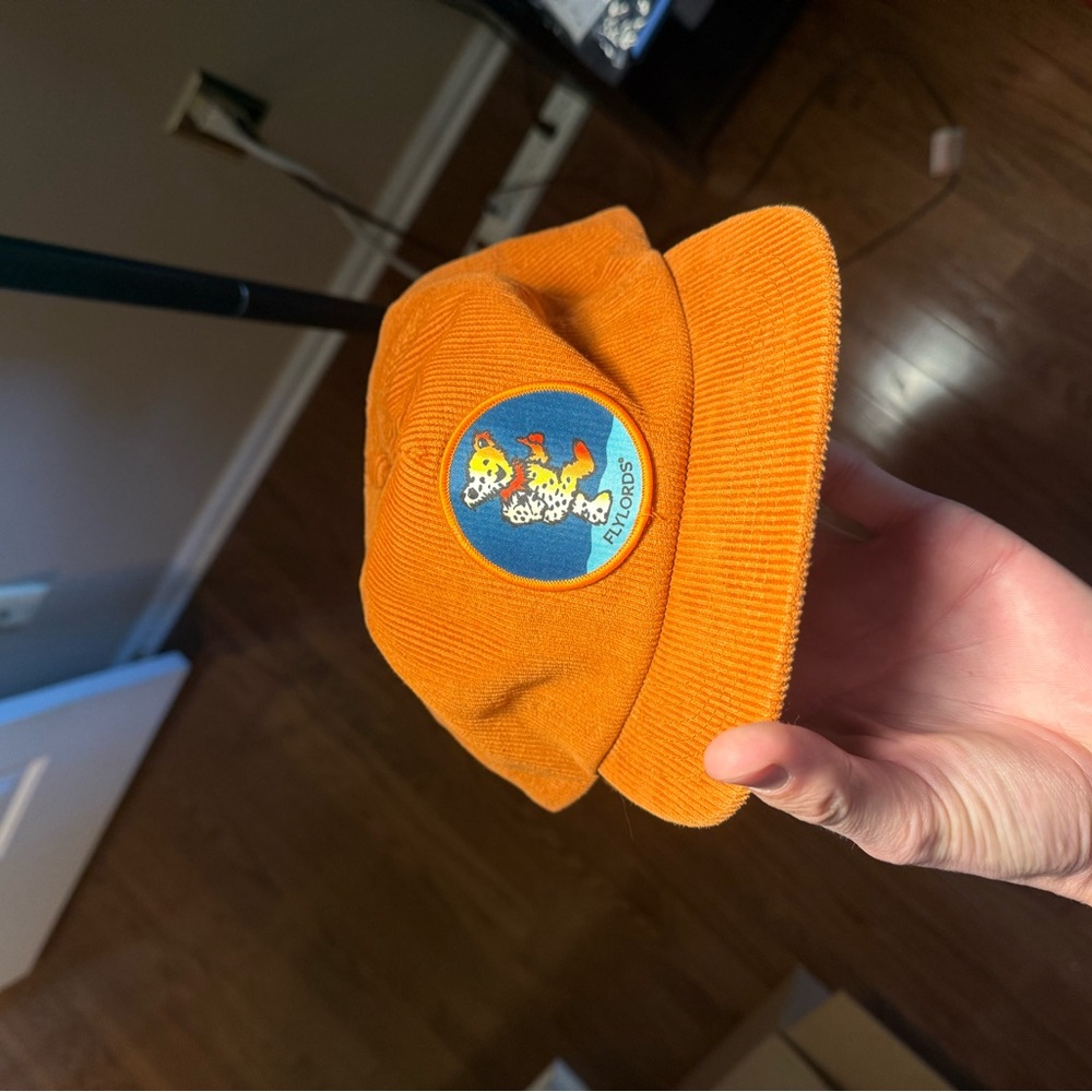 Flylords x Grateful Dead Corduroy Hat in Orange